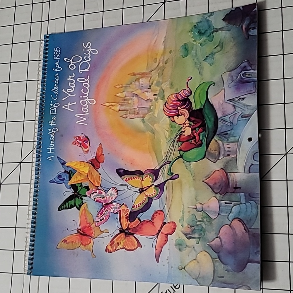 A Himself‎ the Elf Calendar for 1985 - A Year of Magical Days, Vintage, Preloved